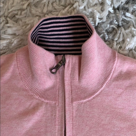 NWOT Brooks Brothers Supima® Half-Zip Sweater - Picture 5 of 14